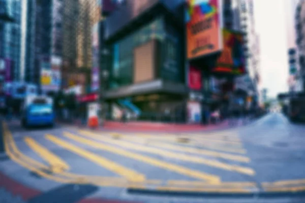 Aug 2017 Tsim Sha Tsui Hong Kong View Street Crowd — Stock Photo, Image