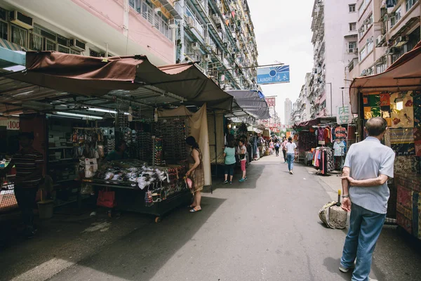 Ανακάλυψη Hong Kong Γεμάτο Και Παλιά Στέγαση — Φωτογραφία Αρχείου