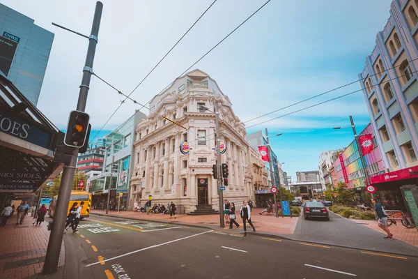 Gündüz Hong Kong Sırasında Modern Sokak — Stok fotoğraf