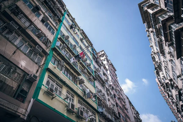 Landgoed Gebouwen Overdag Hong Kong — Stockfoto