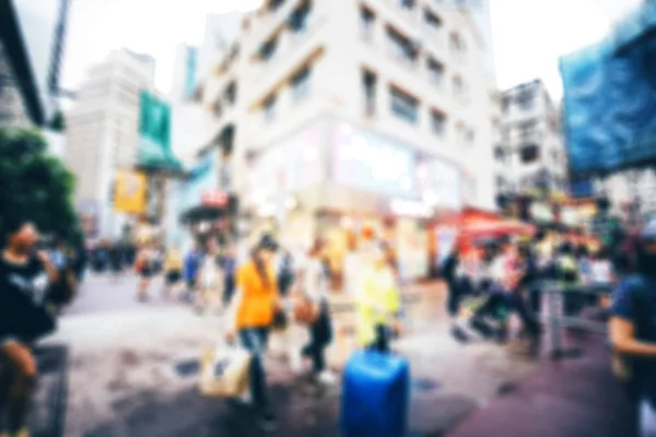 Ago 2017 Tsim Sha Tsui Hong Kong Vista Rua Com — Fotografia de Stock