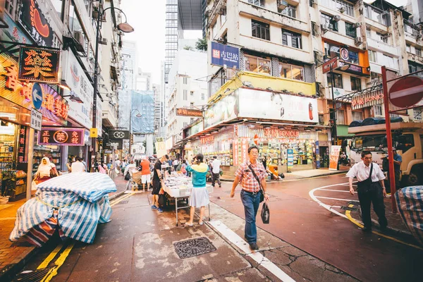 Nov 2016 Tsim Sha Tsui Hong Kong Straßenansicht Der Berühmten — Stockfoto