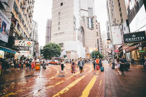 Nov 2016 Tsim Sha Tsui Hong Kong Street View Hong — Stock Photo, Image