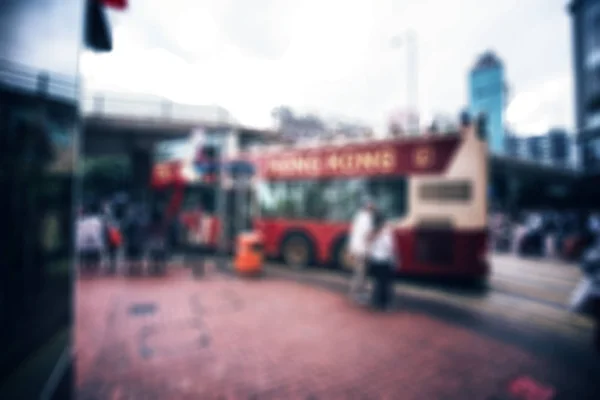 Ago 2017 Tsim Sha Tsui Hong Kong Vista Rua Com — Fotografia de Stock