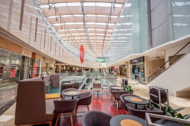 Modern alışveriş Hong Kong, iç görünüş