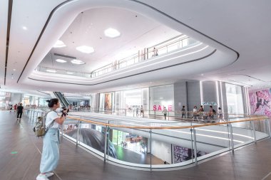 Modern alışveriş Hong Kong, iç görünüş