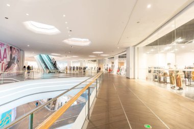 Modern alışveriş Hong Kong, iç görünüş