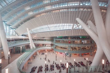 Havaalanı terminal, Hong Kong iç görünüm