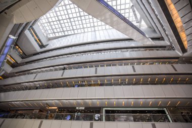 Modern alışveriş Hong Kong, iç görünüş