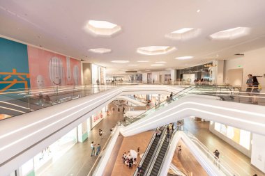 Modern alışveriş Hong Kong, iç görünüş