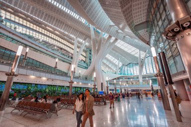Havaalanı terminal, Hong Kong iç görünüm