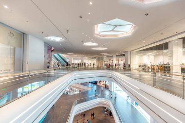 Modern alışveriş Hong Kong, iç görünüş