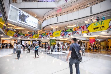 Modern alışveriş Hong Kong, iç görünüş