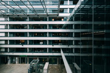 modern binalar gündüz, 19 Kasım, 2016, Hong Kong görüntüleyin.