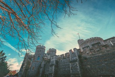 21 Ekim 2017, Londra, İngiltere. Londra, İngiltere'de antik kale