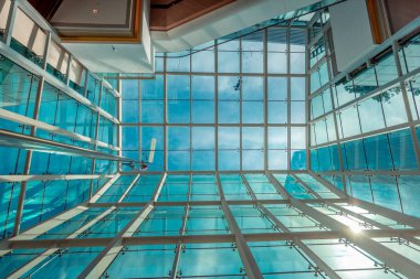 Modern alışveriş Hong Kong, iç görünüş