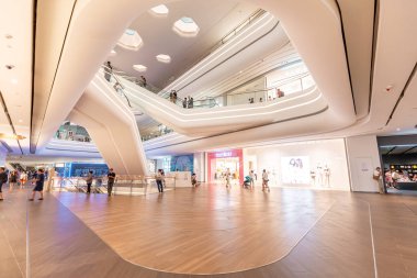 Modern alışveriş Hong Kong, iç görünüş