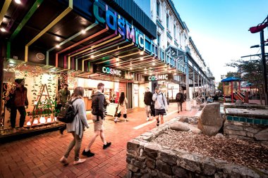 21 Ekim 2017, Londra, İngiltere. Merkezi kare ve Londra, İngiltere'de alışveriş