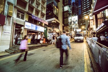 Keşif Hong Kong - kalabalık ve eski konut