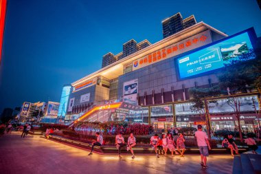 21 Ekim 2017, Londra, İngiltere. Merkezi kare ve Londra, İngiltere'de alışveriş