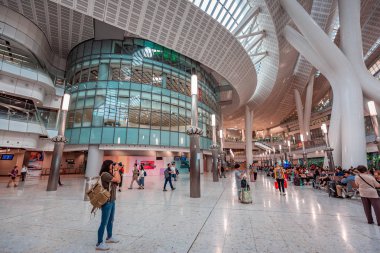 Havaalanı terminal, Hong Kong iç görünüm