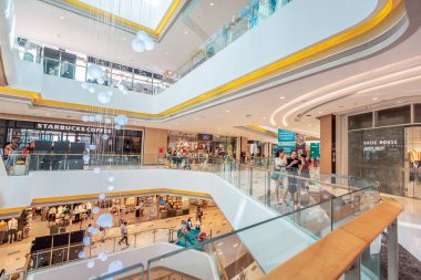 Modern alışveriş Hong Kong, iç görünüş