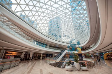 Modern alışveriş Hong Kong, iç görünüş