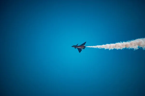 Landing Van Een Vliegtuig Zeewater — Stockfoto