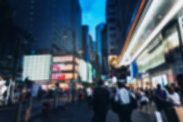 Ago 2017 Tsim Sha Tsui Hong Kong Vista Rua Com — Fotografia de Stock