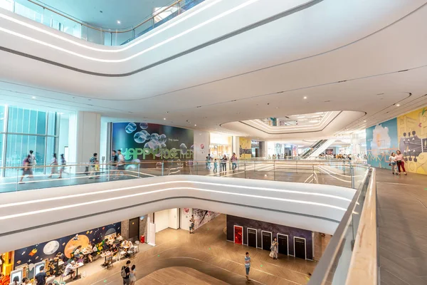 Modernes Einkaufszentrum Hongkong Innenansicht — Stockfoto