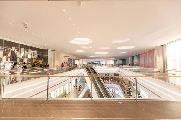 Centre Commercial Moderne Hong Kong Vue Intérieure — Photo
