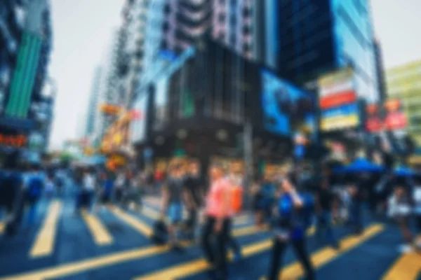 Overcrowded Street Houses Shops Nov 2016 Tsim Sha Tsui Hong — Stock Photo, Image