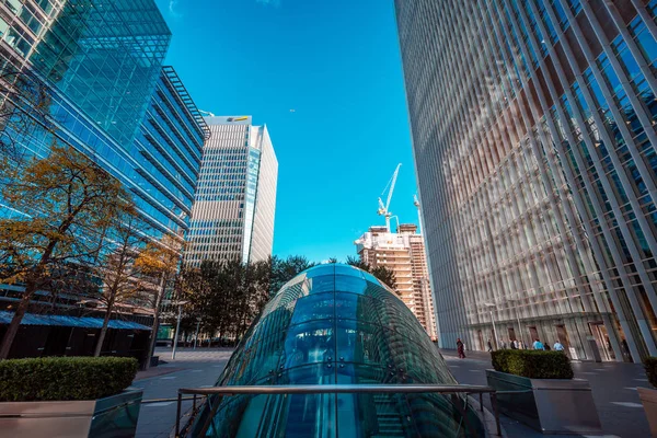 Ago 2017 Tsim Sha Tsui Hong Kong Vista Rua Com — Fotografia de Stock