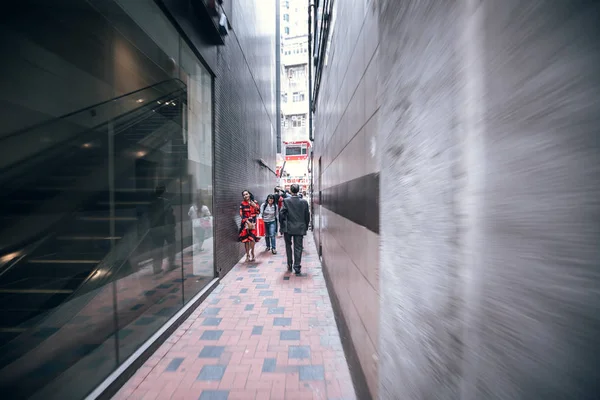 Bienes Edificios Durante Día Hong Kong — Foto de Stock