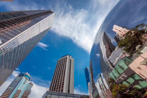 Ago 2017 Tsim Sha Tsui Hong Kong Vista Rua Com — Fotografia de Stock