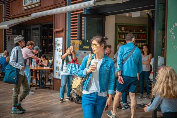 Stanley Hong Kong Nov 2018 Vista Del Mercado Stanley Calle — Foto de Stock