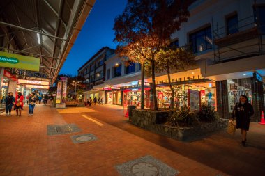21 Ekim 2017, Londra, İngiltere. Merkezi kare ve Londra, İngiltere'de alışveriş