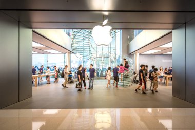 Modern alışveriş Hong Kong, iç görünüş