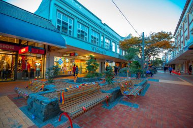 21 Ekim 2017, Londra, İngiltere. Merkezi kare ve Londra, İngiltere'de alışveriş