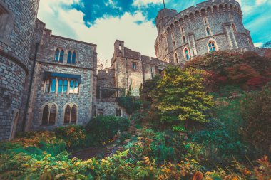 21 Ekim 2017, Londra, İngiltere. Londra, İngiltere'de antik kale