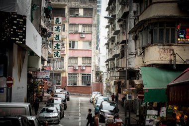 Keşif Hong Kong - kalabalık ve eski konut