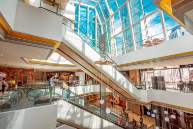 Modern alışveriş Hong Kong, iç görünüş