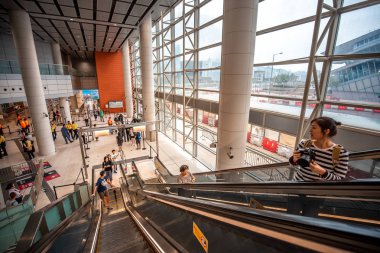 Havaalanı terminal, Hong Kong iç görünüm