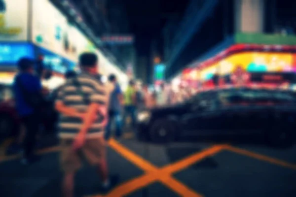 Aug 2017 Tsim Sha Tsui Hong Kong Uitzicht Straat Met — Stockfoto