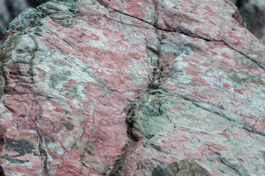 Harika deniz manzarası görünümüyle dalgalı su ve kıyı 