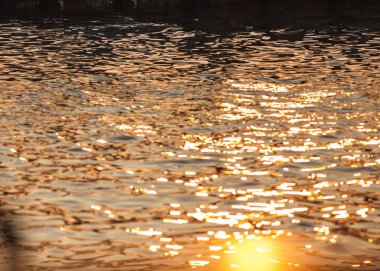 Güzel okyanus su yüzeyi