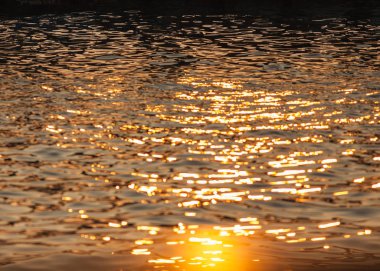 Güzel okyanus su yüzeyi