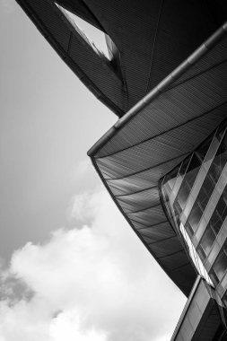 soyut modern mimari arkaplan 