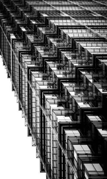 Abstraktní Moderní Architektura Pozadí — Stock fotografie