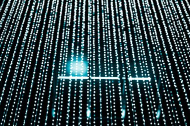 Arkaplan için soyut bokeh ışığı